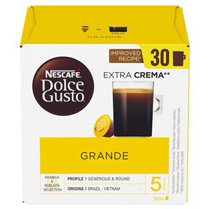 Nescafe Dolce Gusto Grande, 30 portions - Coffee capsules 8445290455642