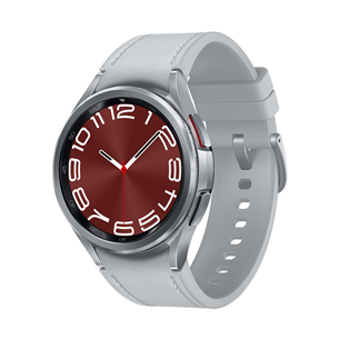 Samsung Watch6 Classic, 43 mm, LTE, hõbedane - Nutikell SM-R955FZSAEUE