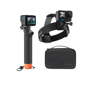GoPro Adventure Kit 3.0, must - GoPro tarviku komplekt AKTES-003