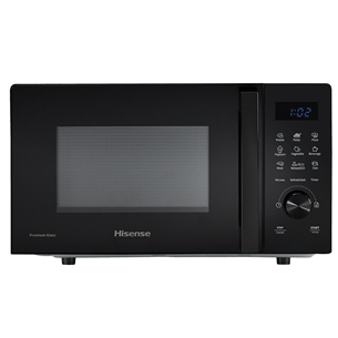 Hisense, 20 L, black - Microwave oven H20MOBSD1H