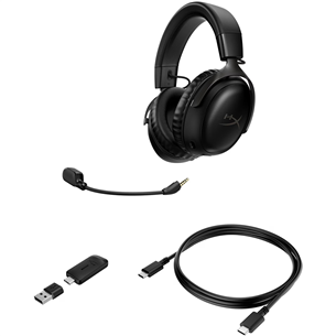 HyperX Cloud III Wireless, black - Wireless headset