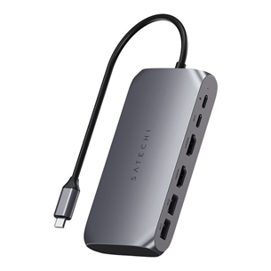 Satechi USB-C Multimedia Adapter M1, tumehall - USB Jagaja ST-UCM1HM