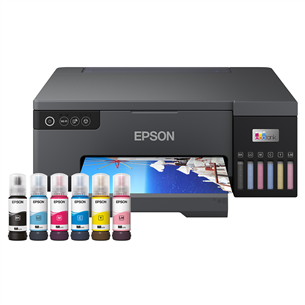 Epson EcoTank L8050, WiFi, LAN, black - Inkjet Printer/Photo Printer C11CK37402
