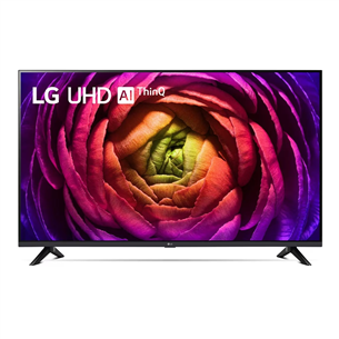 LG UR73, 43", Ultra HD, LED LCD, must - Teler 43UR73003LA.AEU