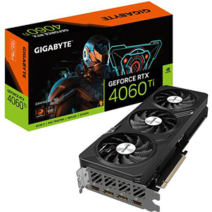 Gigabyte NVIDIA GeForce RTX 4060 Ti, 16 ГБ, GDDR6, 128 бит - Графическая карта 4719331314330