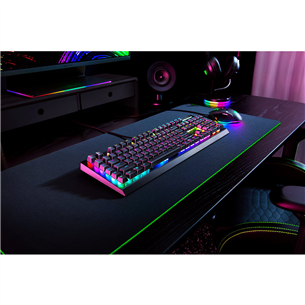 Razer BlackWidow V4 X, Green Switch, mechanical, US, black - Keyboard