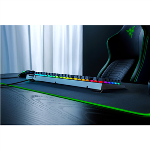 Razer BlackWidow V4 X, Green Switch, mehaaniline, US, must - Klaviatuur