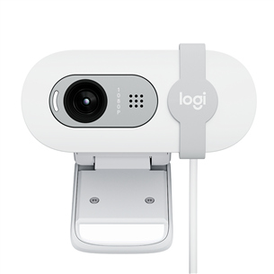 Logitech Brio 100, FHD, valge - Veebikaamera 960-001617