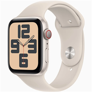 Apple Watch SE 2, GPS + Cellular, Sport Band, 40 mm, S/M, beež - Nutikell MRFX3ET/A