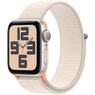Apple Watch SE 2, GPS, Sport Loop, 40 mm, beež - Nutikell MR9W3ET/A