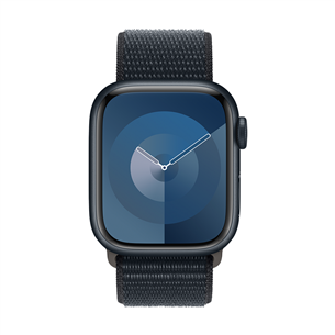 Apple Watch 41 mm, Sport Loop, must - Kellarihm