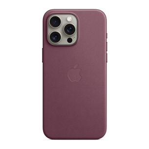 Apple FineWoven Case with MagSafe, iPhone 15 Pro Max, lilla - Ümbris MT4X3ZM/A