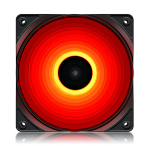 Deepcool RF120R, красные светодиоды - Вентилятор для компьютера