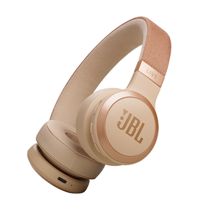 JBL Live 670NC, adaptiivne mürasummutus, beež - Juhtmevabad kõrvapealsed kõrvaklapid JBLLIVE670NCSAT