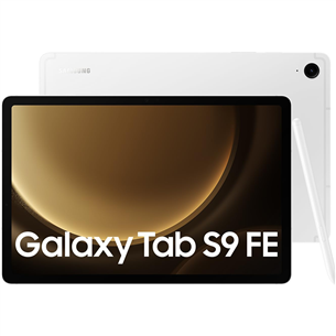 Samsung Galaxy Tab S9 FE, 10,9'', WiFi, 6 GB, 128 GB, hõbe - Tahvelarvuti SM-X510NZSAEUE