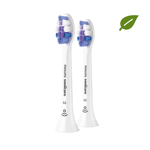 Philips Sonicare S2 Sensitive, 2 pieces, white - Toothbrush heads HX6052/10