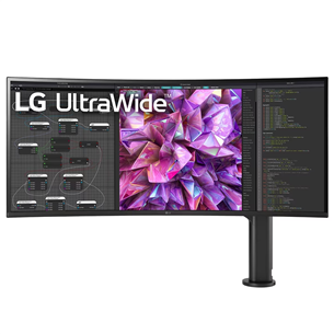 LG UltraWide 38WQ88C, 38'', QHD+, LED IPS, USB-C, must/valge - Monitor 38WQ88C-W