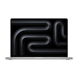 Apple MacBook Pro 16 (2023), M3 Pro 12C/18C, 18 ГБ, 512 ГБ, ENG, серебристый - Ноутбук MRW43ZE/A