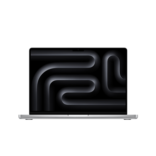 Apple MacBook Pro 14 (2023) M3 Pro, 12C/18C, 18 GB, 1 TB, ENG, hõbe - Sülearvuti MRX73ZE/A