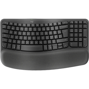 Logitech Wave Keys, SWE, must - Juhtmevaba klaviatuur 920-012298