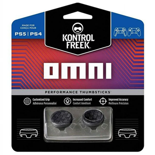 KontrolFreek Omni, PS4, PS5, 2 tk, must - Nupud BLA-8700-PS5