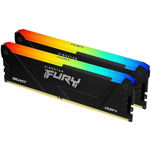 Kingston Fury Beast, 64 GB, DDR4-3600, Kit2 - RAM mälu