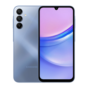 Samsung Galaxy A15, 128 GB, sinine - Nutitelefon SM-A155FZBDEUE