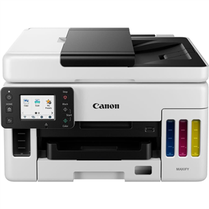 Canon Maxify GX6050, WiFi, LAN, USB, kahepoolne, valge - Multifunktsionaalne värvi-tindiprinter 4470C006