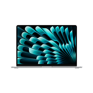 Apple MacBook Air 15'' (2024), M3 8C/10C, 8 GB, 512 GB, SWE, hõbe - Sülearvuti MRYQ3KS/A