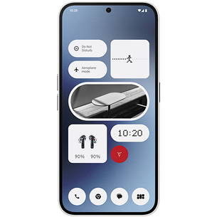 Nothing Phone (2a), 128 GB, valge - Nutitelefon