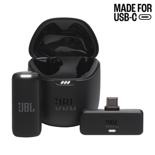 JBL Quantum Stream Wireless USB-C, must - Juhtmevaba mikrofon JBLSTRMWLUSBCBLK