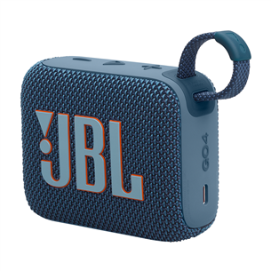 JBL GO 4, синий - Портативная беспроводная колонка