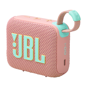 JBL GO 4, розовый - Портативная беспроводная колонка JBLGO4PINK