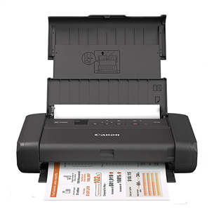 CANON PIXMA TR150, WiFi, с аккумулятором, черный - Портативный принтер