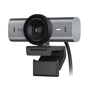Logitech MX Brio, 4K, USB-C, must - Veebikaamera 960-001559