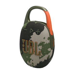 JBL Clip 5, squad - Portable Wireless Speaker