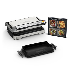 Tefal OptiGrill 4in1 XL, 2200 W, stainless steel - Table grill GC784D30
