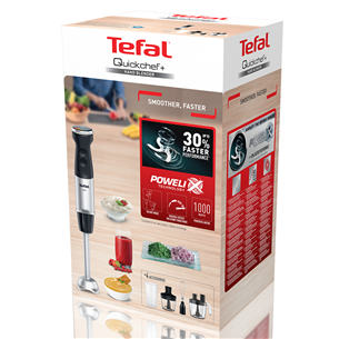 Tefal Quickchef+, 1000 W, roostevaba teras - Saumikser