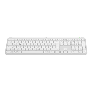 Logitech Signature Slim K950, US, valge - Juhtmevaba klaviatuur