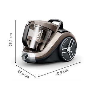 Tefal Compact Power XXL, 900 W, bagless, beige - Vacuum cleaner