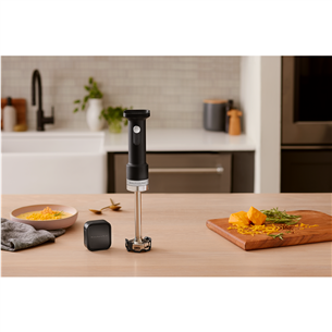 KitchenAid Go, with battery, matte black - Cordless hand blender set