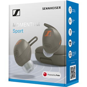 Sennheiser Momentum SPORT True Wireless, roheline - Juhtmevabad kõrvaklapid
