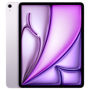 Apple iPad Air 13'' (2024), M2, 512 ГБ, WiFi + 5G, сиреневый - Планшет MV733HC/A