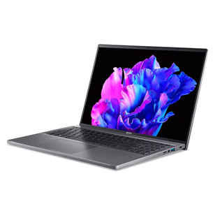 Acer Swift Go 16, 16'', 3.2K, OLED, i7, 16 GB, 1 TB, tumehall, ENG - Sülearvuti