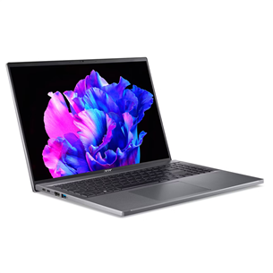 Acer Swift Go 16, 16'', 3.2K, OLED, i7, 16 GB, 1 TB, tumehall, ENG - Sülearvuti