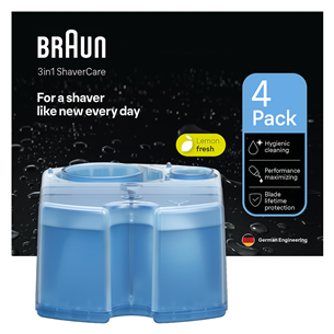 Braun, 4 tk - Puhastuskassett pardlile