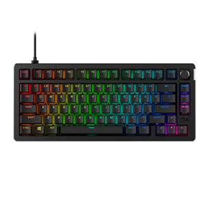 HyperX Alloy Rise 75, Linear, US, black - Keyboard 7G7A4AA#ABA