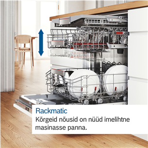 Bosch, Series 4, 14 place settings - Built-in dishwasher