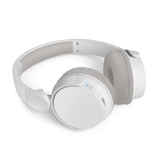 Philips TAH-3209, valge - Kõrvapealsed juhtmevabad kõrvaklapid
