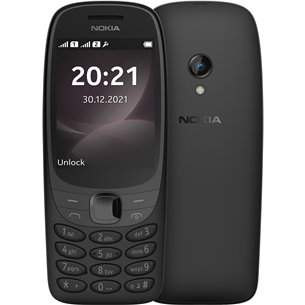 Nokia 6310 Dual SIM LTE, must - Mobiiltelefon 286944085